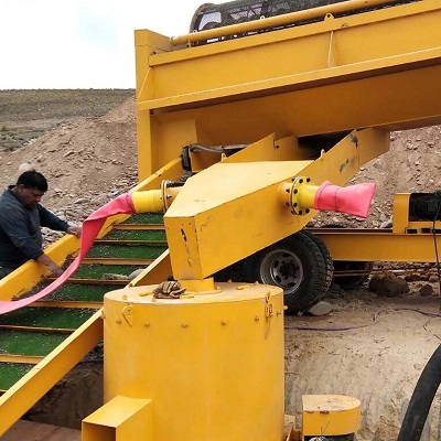 Gold Mining Machine in Bolivia